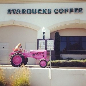 tractor starbucks